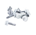 Coloured 20mm Metal Tek Screws