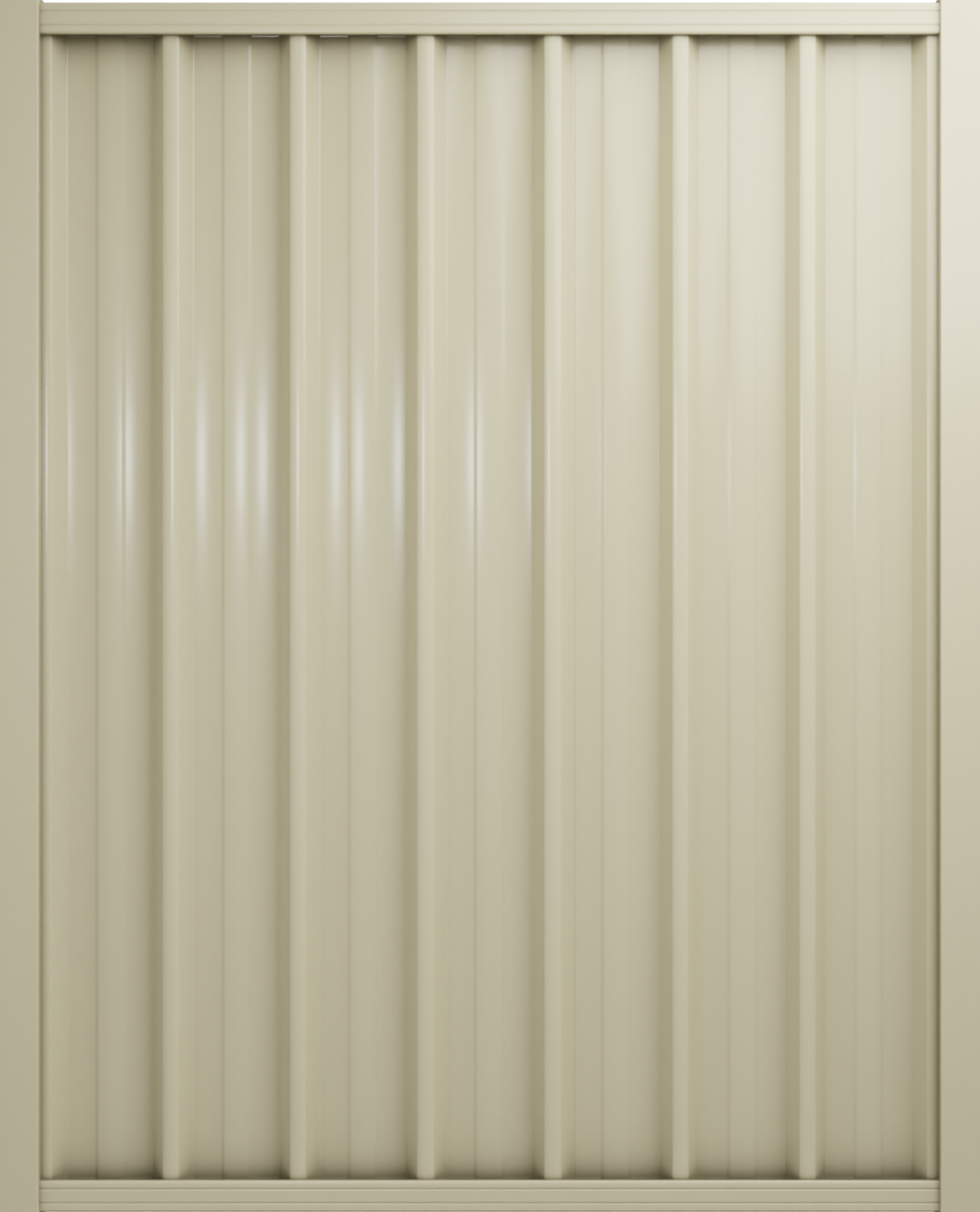 Colorbond Trimscreen fence panel profile