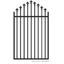 Arched Spear Deco Side Access Gate