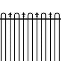 Loop & Spear Garden Fencing Panels (Deco Promo)
