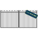 Loop Top Driveway Gate
